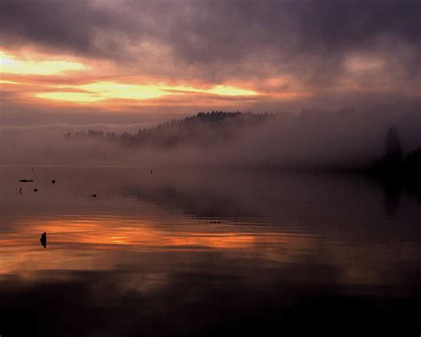 Black Lake Ripple Photograph By James Rowland