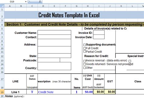 Vat credit note template excel debit format altpaper co. Credit Notes Template in MS Excel Format | ExcelTemple ...