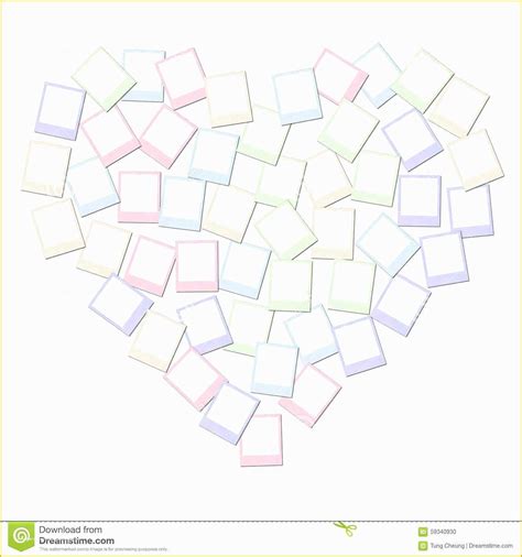 Free Heart Photo Collage Template Printable Templates
