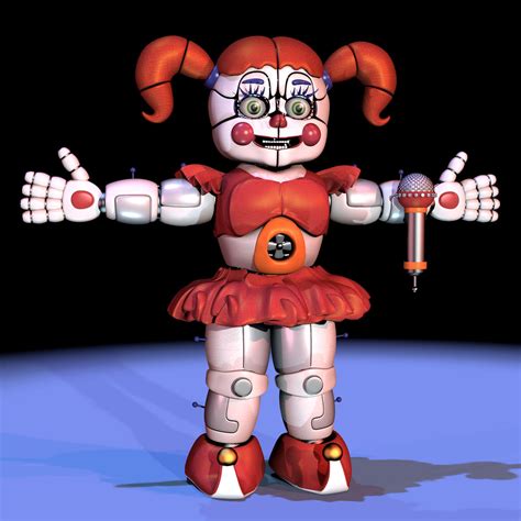 Fnafc4d Circus Baby V1 Extras Showcase By Caramelloproductions On