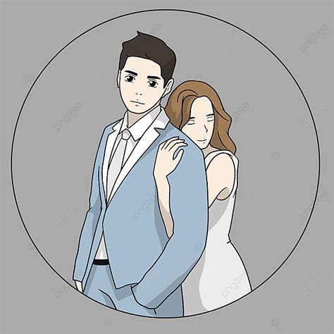 Gambar Calon Pengantin Pengantin Clipart Pasangan Pernikahan Png Dan