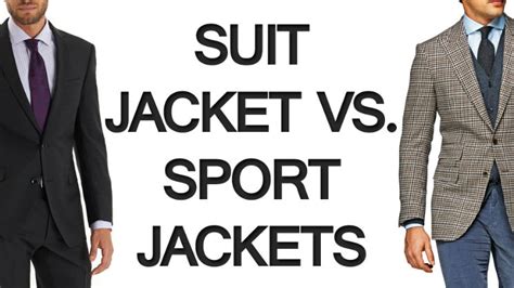Difference Between Suit Jacket And Sport Jacket Mens Lifestyle