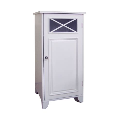 Sometimes your bathroom just needs that extra little something. Elegant Home Dawson Bathroom Floor Cabinet - White - Home ...