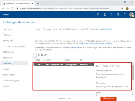 How To Set Up An Office 365 Smtp Relay With Connectors 2022