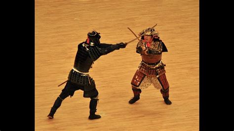 Samurai Sword Fighting In Armor Demo Yagyu Shingan Ryu Kacchu Heiho