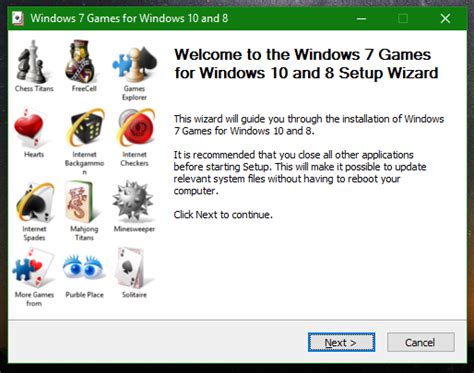 Windows 7 Games For Windows 10 Brings Back Many Classic Windows Games