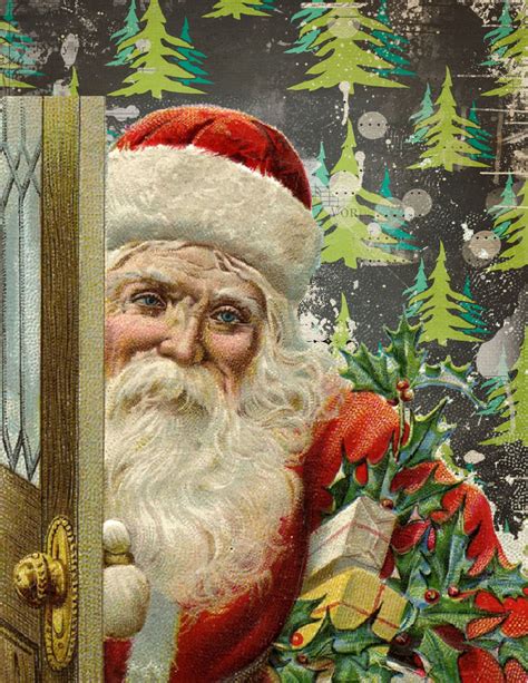 Vintage Santa Claus Free Stock Photo Public Domain Pictures