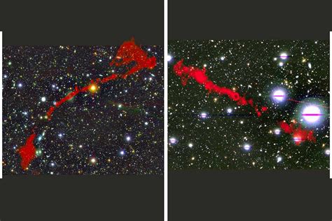 Two Giant Radio Galaxies Found Are Among Brightest In The Universe