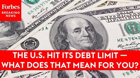 The U S Hit Its Debt Limit What Does That Mean For You Youtube