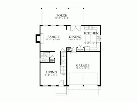 Simple House Blueprint House Plans 36998