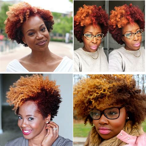 Summer Natural Hair Color Trend Blonde Red Hair Inspo