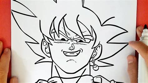 How To Draw Goku Black
