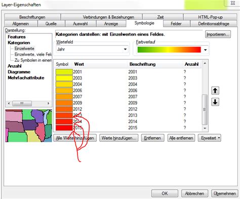 GIS Creating Color Ramp For Polygon Outlines In ArcGIS Desktop Math Solves Everything