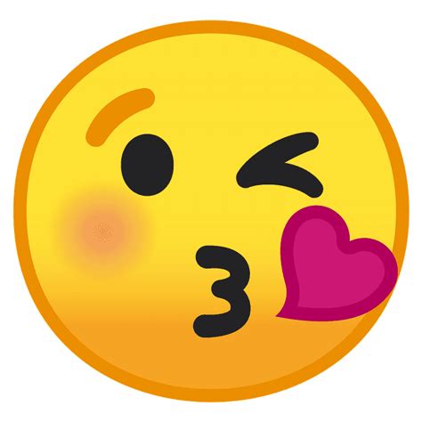 Kuss Zuwerfendes Gesicht Clipart Kostenloser Download Creazilla