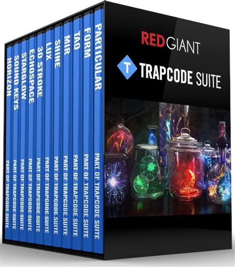 Скачать программу Red Giant Trapcode Suite ключ бесплатно