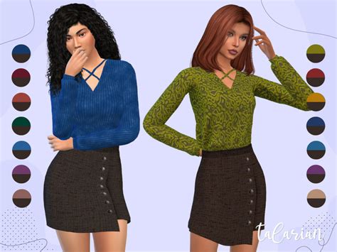 The Sims Resource Eleanor Outfit