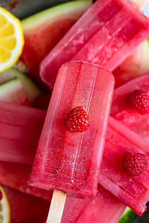 Watermelon Popsicles 3 Ingredient Easy Summer Treat Vegan Paleo