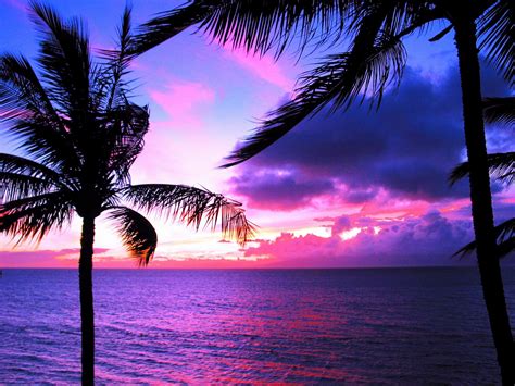 Hawaii Sunsets Wallpaper Wallpapersafari