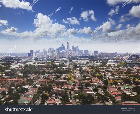 Sydney City Cbd Aerial View Helicopter Stock Photo 114560854 Shutterstock