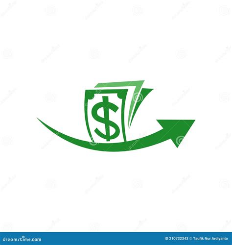 Cash Logo Icon Design Vector Illustration Stock Vector - Illustration