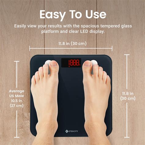 Etekcity Bluetooth Body Fat Scales Bathroom Scales Digital Weighing