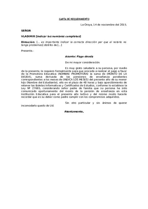 Doc Carta De Requerimiento César Raúl Hidalgo Avila