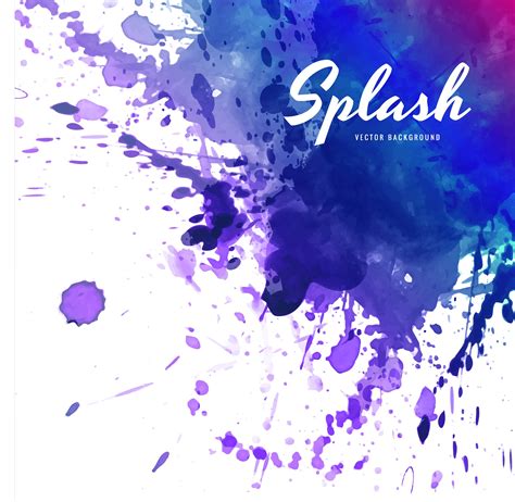 Abstract Colorful Soft Watercolor Splash Vector 382276 Download Free