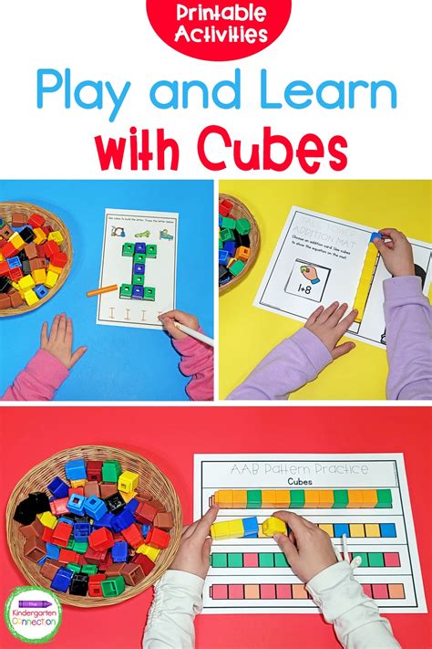 Printable Linking Cubes Activities For Pre K And Kindergarten Laptrinhx