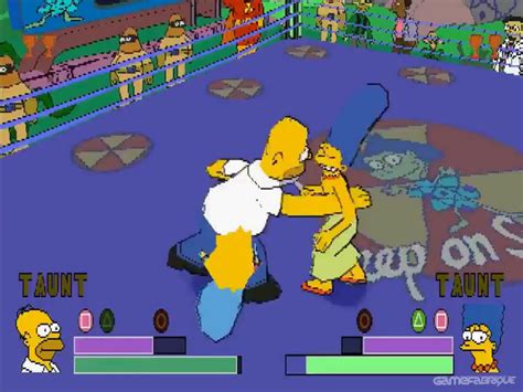 Simpsons Wrestling Ps1 Controls Treeon