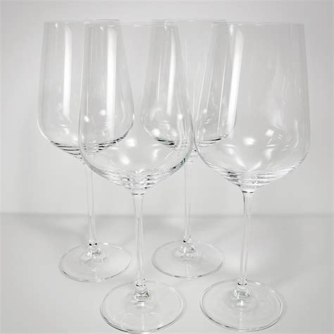 Crystal Bordeaux Wine Glass Set Of 4 Tim Creehan S Cuvee 30a