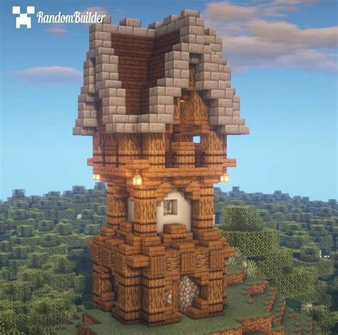 Here to vibe and make cottages | resource pack is mizuno's 16 craft. #Medieval #House #Minecraft in 2020 | Minecraft structures ...