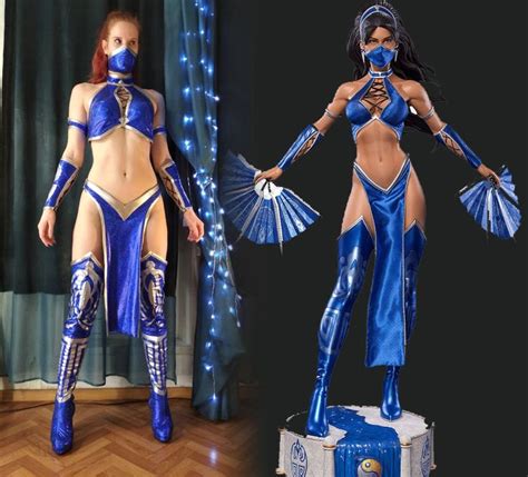Mortal Kombat Princess Kitana Inspired Cosplay Costume Made To Order In Cosplay Outfits