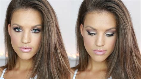 To enhance your lashes and frame your eyes, apply a superskinny strip of black liquid liner along the. Dramatic Makeup Tutorial │How to make eyes look bigger ...