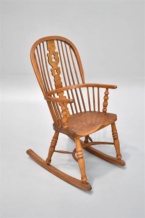 Windsor Rocking Chair With Spindle Back The Classic Prop Hire Company