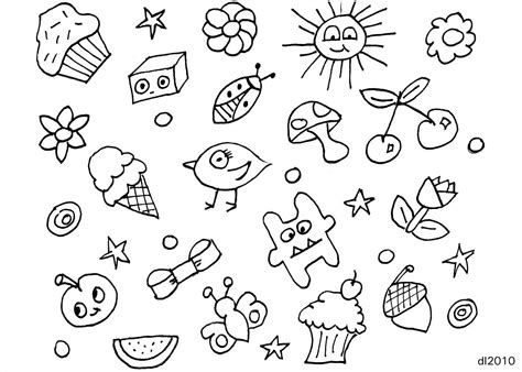 Easy Doodle Drawings For Kids Maria Cuquitas