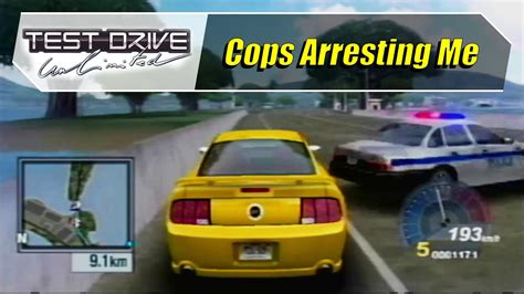 Test Drive Unlimited 1 Ps2 Cop Chases Cops Arresting Me 108060