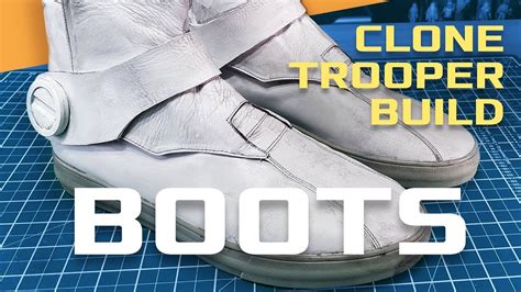 Clone Trooper Armour Boots Imperial Boots Youtube