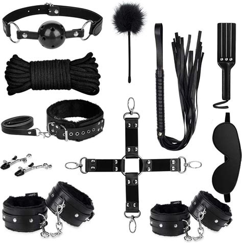Utimi Under The Bed Bondage Restraints System In Black With 10 Pcs
