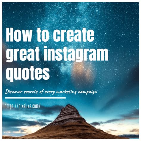 how to create great instagram quotes pixelixe blog graphic design marketing automation and