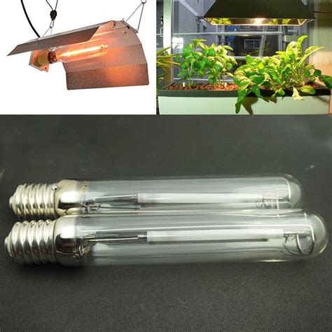 2 X Hps Son T Sodium Grow Lamp E40 400 Watt Light Bulb High Pressure