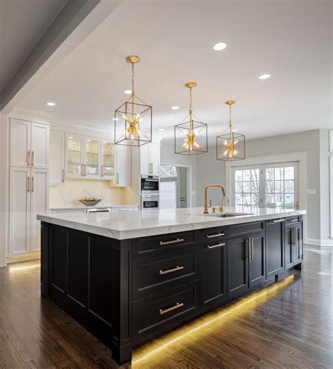 Black Cabinets With Gold Hardware Kitchen Small Bedroom