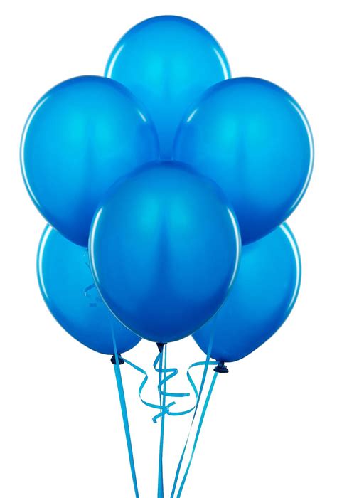 Cyan Balloons, 88530 | Blue balloons, Birthday balloons clipart, Balloons