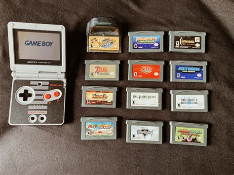 Original Gba Sp Nes Edition And My Humble Game Collection Rgameboy