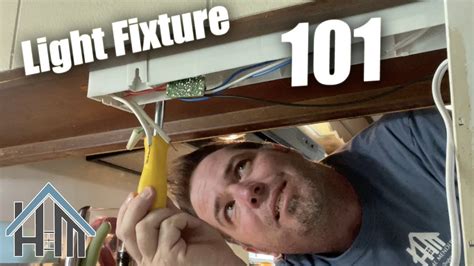 Light Fixture 101 How To Led Light Fixture Install Easy Wire Light