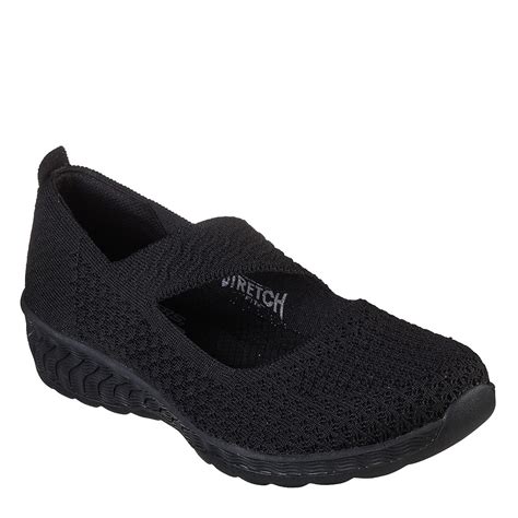 Skechers Relaxed Fit Up Lifted Women Black Ace