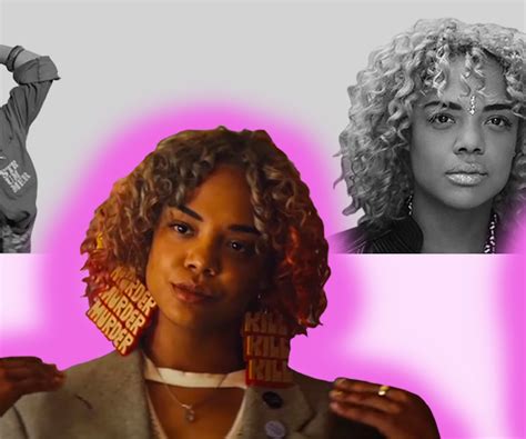 The Story Behind Tessa Thompsons Radical ‘sorry To Bother You Earrings