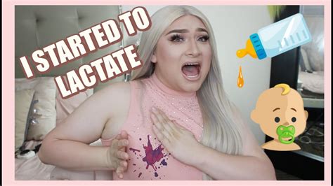 I Started To Lactate Months On Hrt Transgender Update Youtube