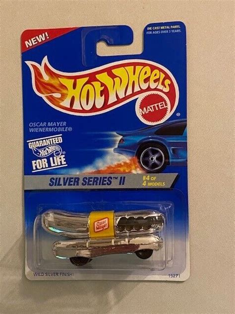 Lot Hot Wheels Oscar Mayer Wienermobile Collector Silver