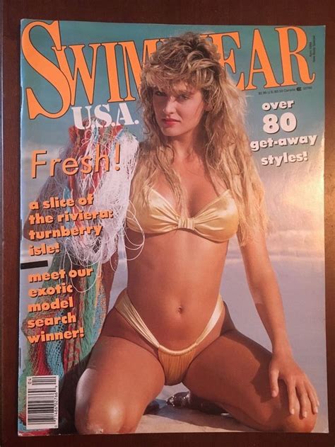 April Swimwear U S A Magazine Swimsuit Bikini Models Venus