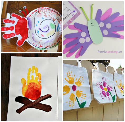 Summer Handprint Crafts For Kids To Make Crafty Morning
